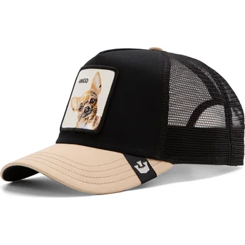 cepur-izliekta-truckeris-melns-snapback-the-amigo-eco-brutalism-the-farm-no-goorin-bros