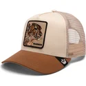 cepur-izliekta-truckeris-bruns-snapback-warrior-cheetah-big-cats-the-farm-no-goorin-bros
