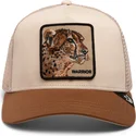 cepur-izliekta-truckeris-bruns-snapback-warrior-cheetah-big-cats-the-farm-no-goorin-bros