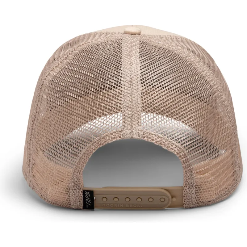 cepur-izliekta-truckeris-bruns-snapback-warrior-cheetah-big-cats-the-farm-no-goorin-bros