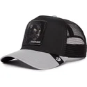 cepur-izliekta-truckeris-melns-snapback-the-black-panther-big-cats-the-farm-no-goorin-bros