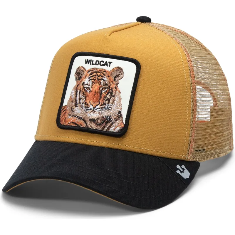 cepur-izliekta-truckeris-bruns-snapback-the-wildcat-tiger-big-cats-the-farm-no-goorin-bros cepur-izliekta-truckeris-bruns-snapback-the-wildcat-tiger-big-cats-the-farm-no-goorin-bros