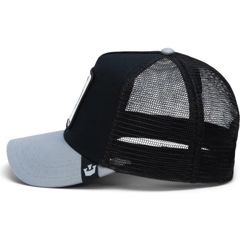cepur-izliekta-truckeris-melns-snapback-the-savage-tiger-big-cats-the-farm-no-goorin-bros