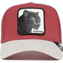 cepur-izliekta-truckeris-sarkans-snapback-the-panther-big-cats-the-farm-no-goorin-bros