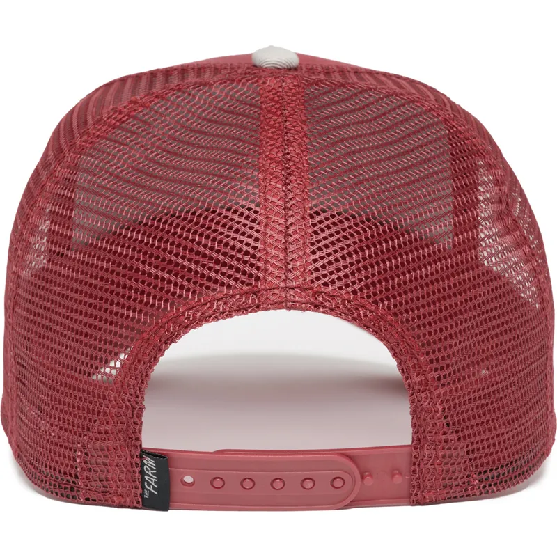 cepur-izliekta-truckeris-sarkans-snapback-the-panther-big-cats-the-farm-no-goorin-bros