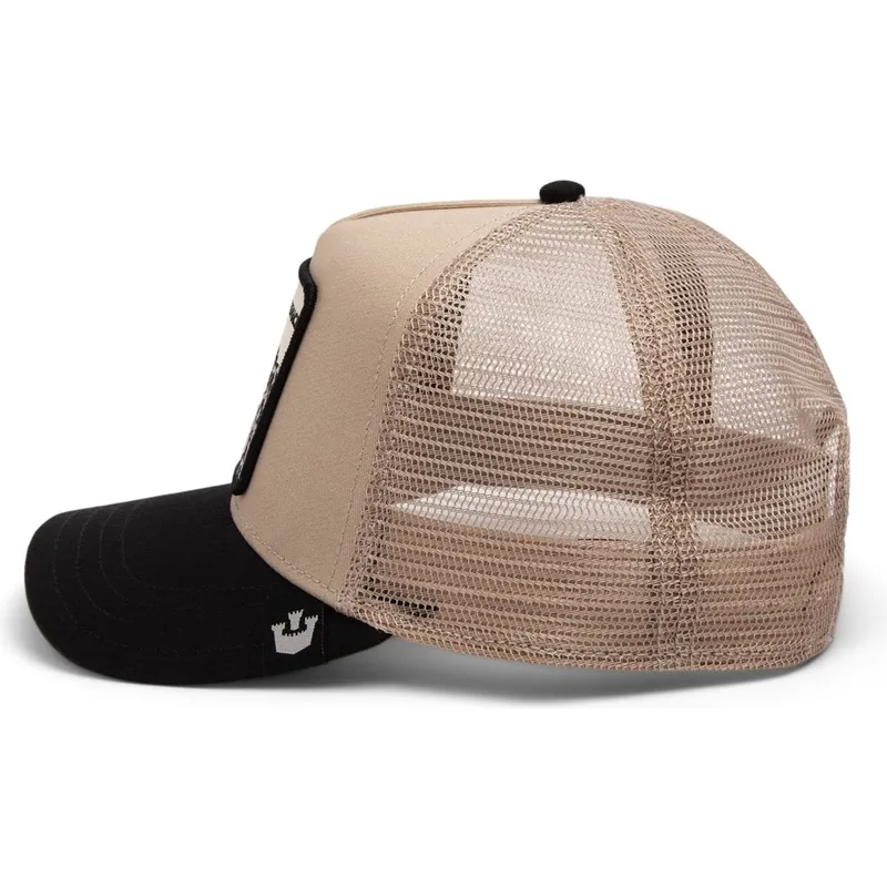 cepur-izliekta-truckeris-bess-snapback-menace-the-snow-leopard-big-cats-the-farm-no-goorin-bros