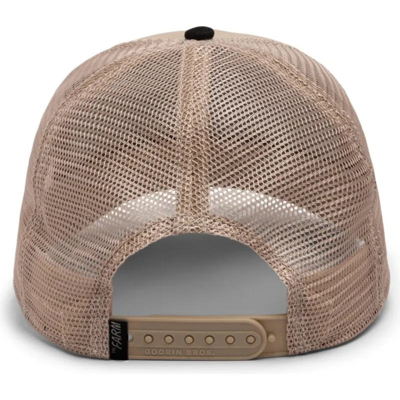 cepur-izliekta-truckeris-bess-snapback-menace-the-snow-leopard-big-cats-the-farm-no-goorin-bros