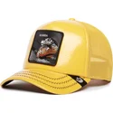 cepur-izliekta-truckeris-dzeltens-snapback-mamba-mentality-puff-patent-the-farm-no-goorin-bros
