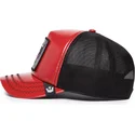 cepur-izliekta-truckeris-sarkans-snapback-raging-pamplona-puff-patent-the-farm-no-goorin-bros