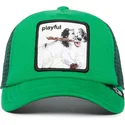 zielona-czapka-trucker-dla-dzieci-z-psem-playful-playtime-the-farm-od-goorin-bros