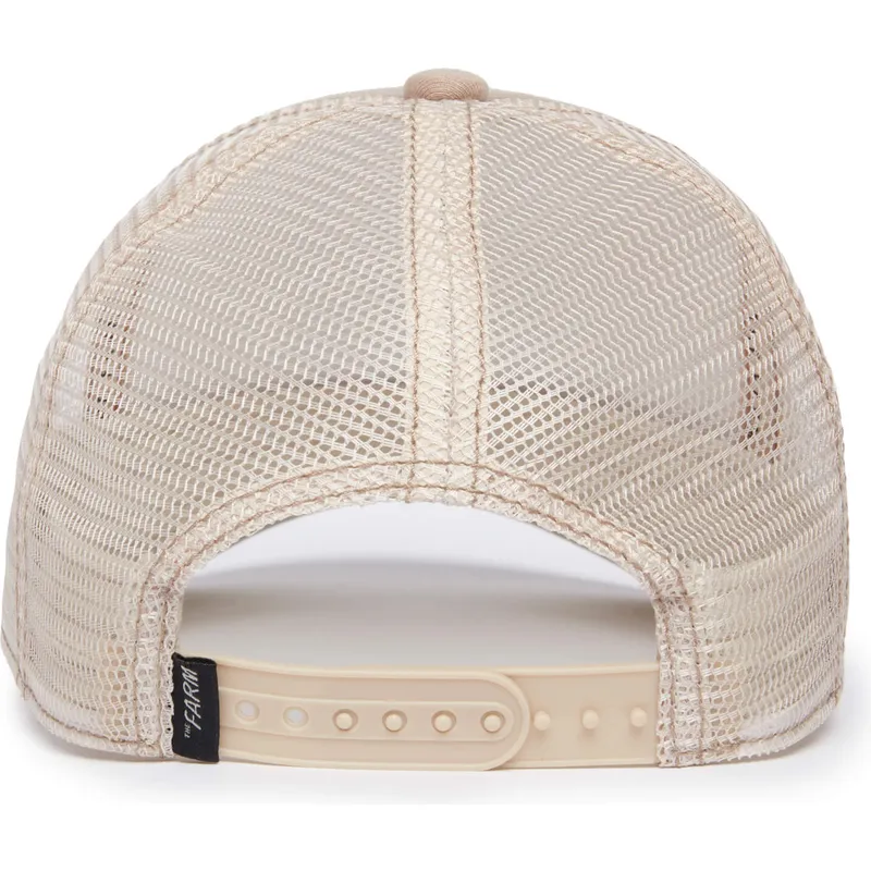 gorra-trucker-beige-para-nino-gato-curious-what-s-that-the-farm-de-goorin-bros