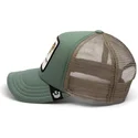 cepur-izliekta-truckeris-zals-snapback-berniem-monster-little-tyrant-extinct-the-farm-no-goorin-bros