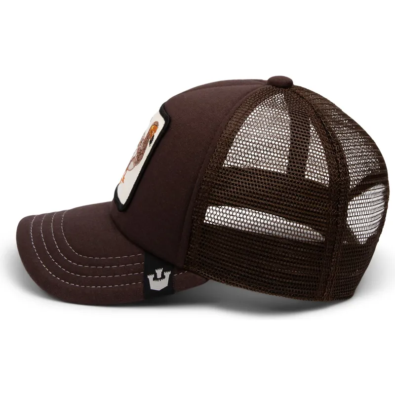 cepur-izliekta-truckeris-bruns-snapback-berniem-way-of-the-extinct-the-farm-no-goorin-bros