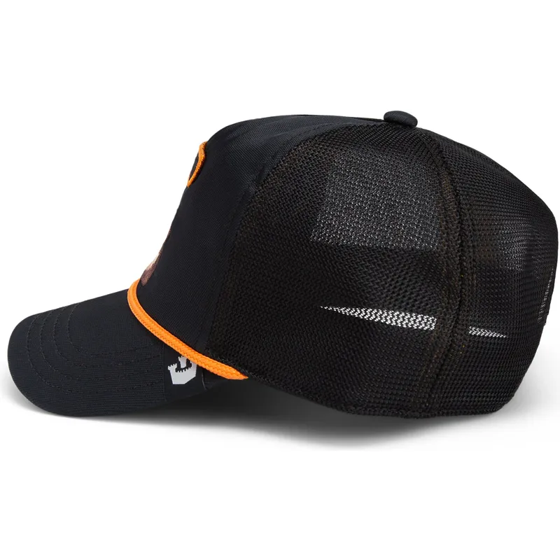 cepur-izliekta-truckeris-melns-snapback-king-gb2-lion-the-rocker-the-farm-no-goorin-bros