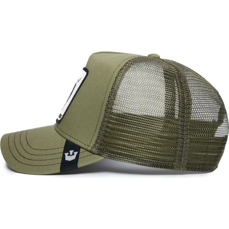 cepur-izliekta-truckeris-zals-snapback-raging-road-rage-truckin-the-farm-no-goorin-bros