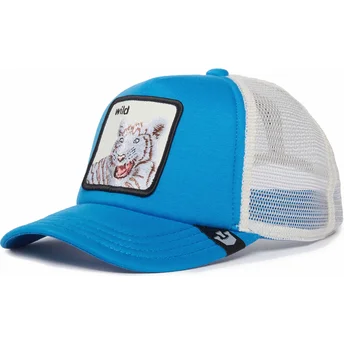cepur-izliekta-truckeris-zils-snapback-berniem-wild-stripes-the-farm-no-goorin-bros