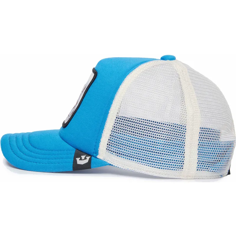 cepur-izliekta-truckeris-zils-snapback-berniem-wild-stripes-the-farm-no-goorin-bros