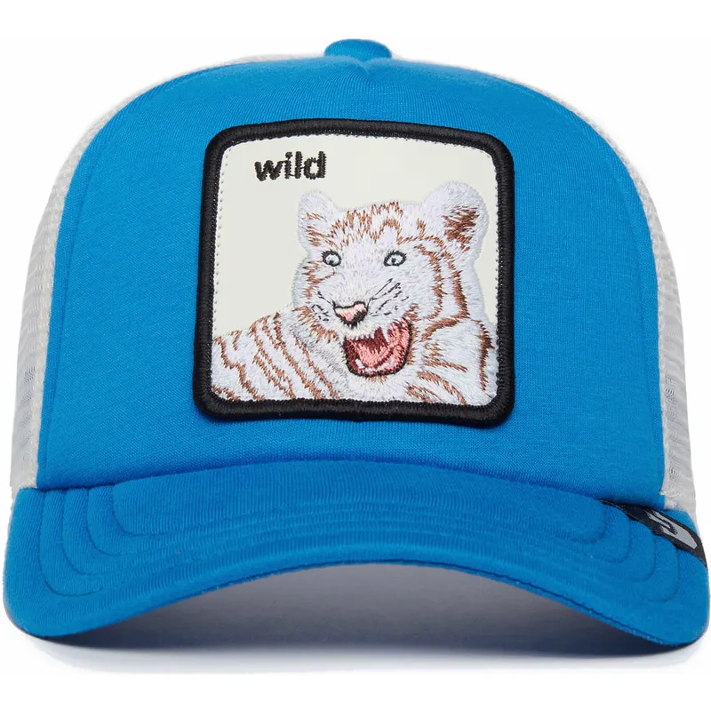 cepur-izliekta-truckeris-zils-snapback-berniem-wild-stripes-the-farm-no-goorin-bros