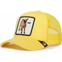 cepur-izliekta-truckeris-dzeltens-snapback-berniem-kid-kid-the-farm-no-goorin-bros