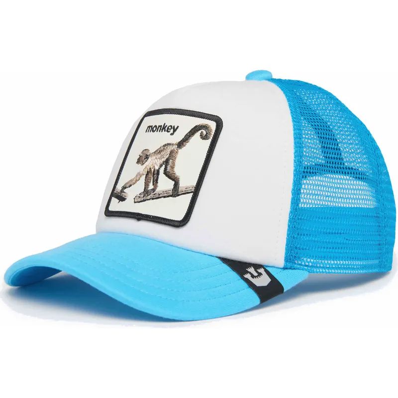 cepur-izliekta-truckeris-zils-snapback-berniem-monkey-mo-bizness-the-farm-no-goorin-bros