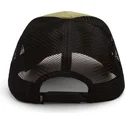 grune-und-schwarze-trucker-kappe-fur-kinder-sabelzahnkatze-fierce-cat-teefs-extinct-the-farm-von-goorin-bros