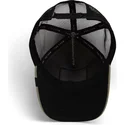 grune-und-schwarze-trucker-kappe-fur-kinder-sabelzahnkatze-fierce-cat-teefs-extinct-the-farm-von-goorin-bros