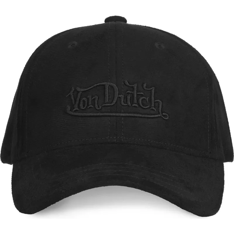 casquette-courbee-noire-ajustable-sue-nr-von-dutch