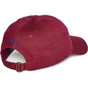 cepur-izliekta-sarkans-regulejams-cotton-chino-classic-sport-no-polo-ralph-lauren