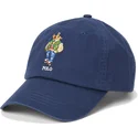 cepur-izliekta-tumsi-zils-regulejams-bear-twill-no-polo-ralph-lauren