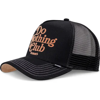 Cepur izliekta truckeris melns snapback Do Nothing Club HFT DNC 30th no Djinns
