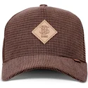 cepur-izliekta-truckeris-bruns-snapback-hft-waffle-cord-no-djinns