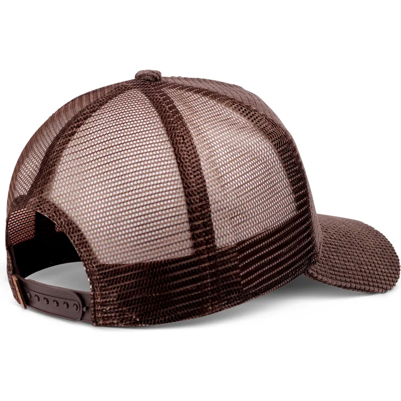 cepur-izliekta-truckeris-bruns-snapback-hft-waffle-cord-no-djinns
