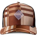 cepur-izliekta-truckeris-bruns-snapback-hft-shiny-check-no-djinns