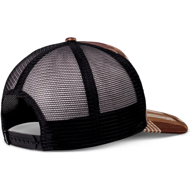 cepur-izliekta-truckeris-bruns-snapback-hft-shiny-check-no-djinns