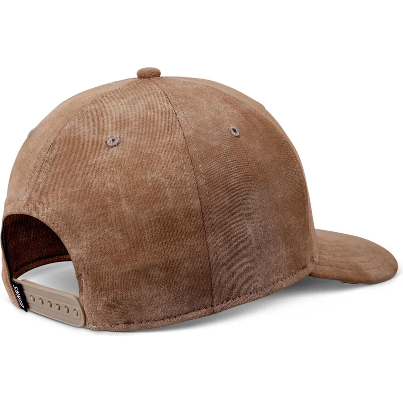 beige-gebogene-snapback-kappe-truefit-changer-von-djinns