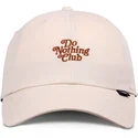 beige-verstellbare-curved-cap-do-nothing-club-dnc-30th-von-djinns