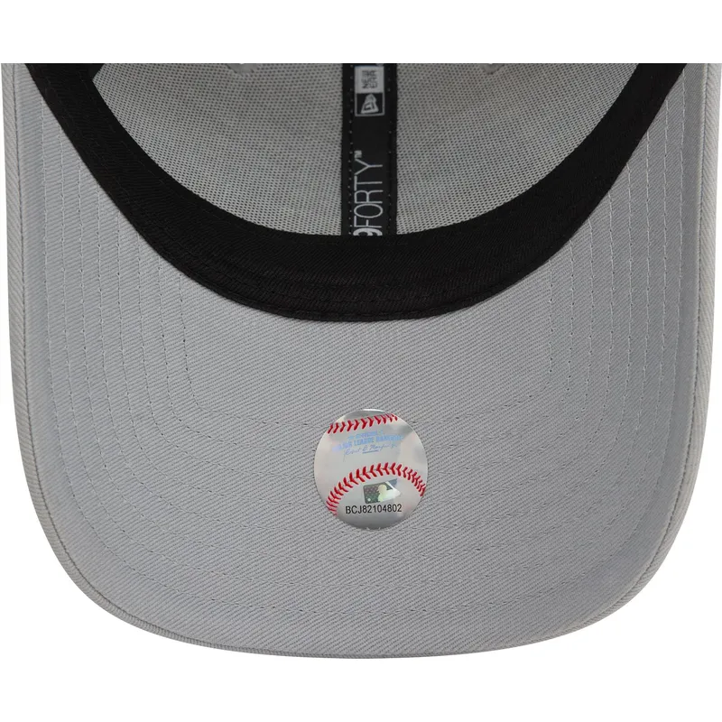 verstellbare-graue-9forty-seasonal-infill-kappe-der-los-angeles-dodgers-mlb-von-new-era