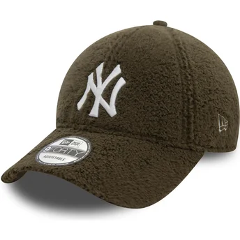 Verstellbare grüne 9FORTY Kappe Borg der New York Yankees MLB von New Era