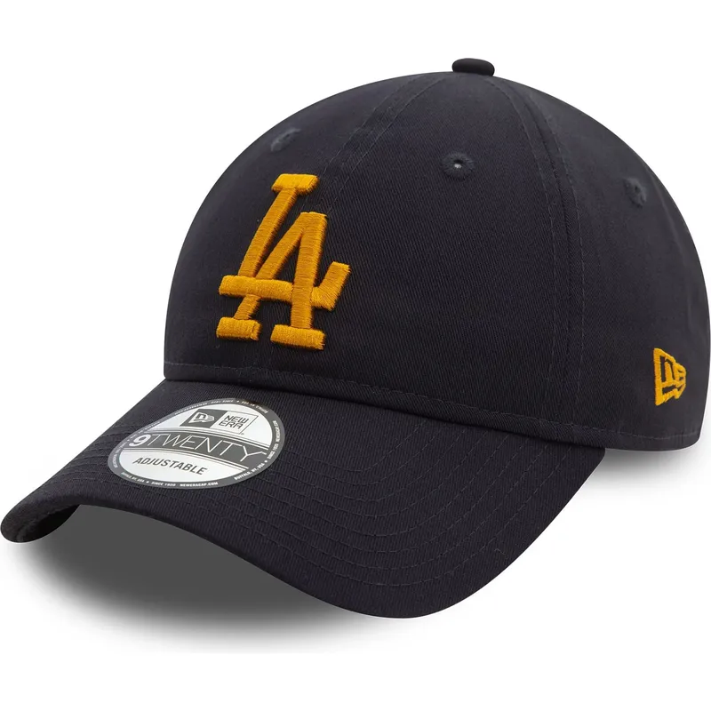 cepur-izliekta-tumsi-zils-regulejams-9twenty-league-essential-no-los-angeles-dodgers-mlb-no-new-era