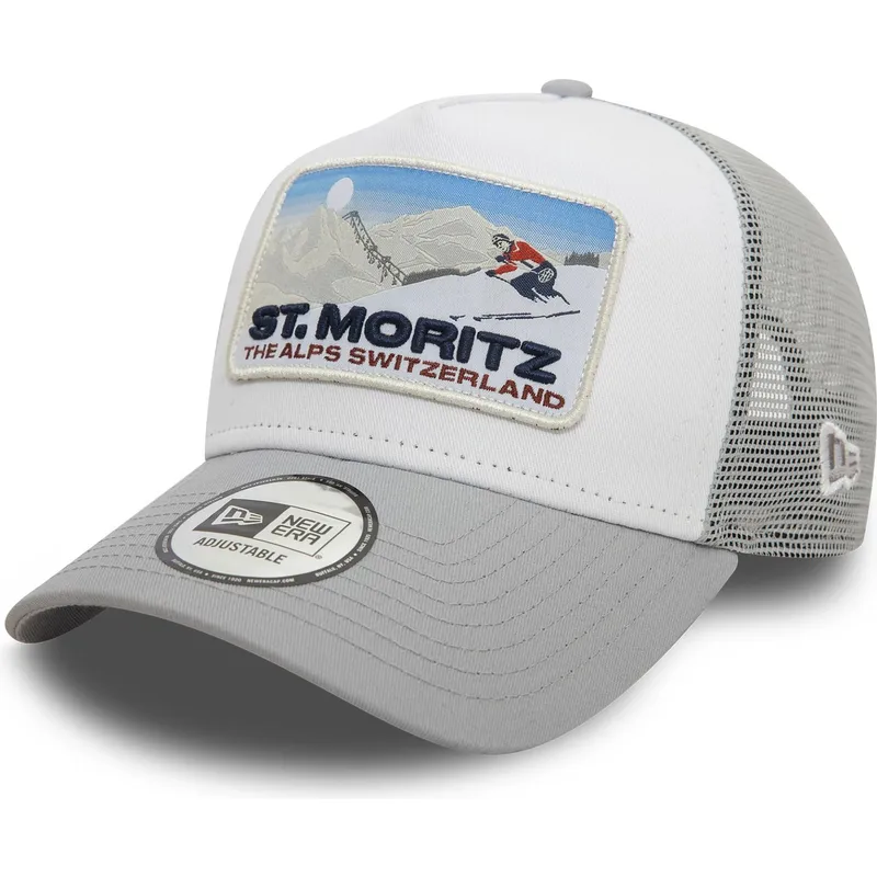 cepur-izliekta-truckeris-peleks-snapback-a-frame-ski-patch-no-st-moritz-ciudades-y-playas-no-new-era