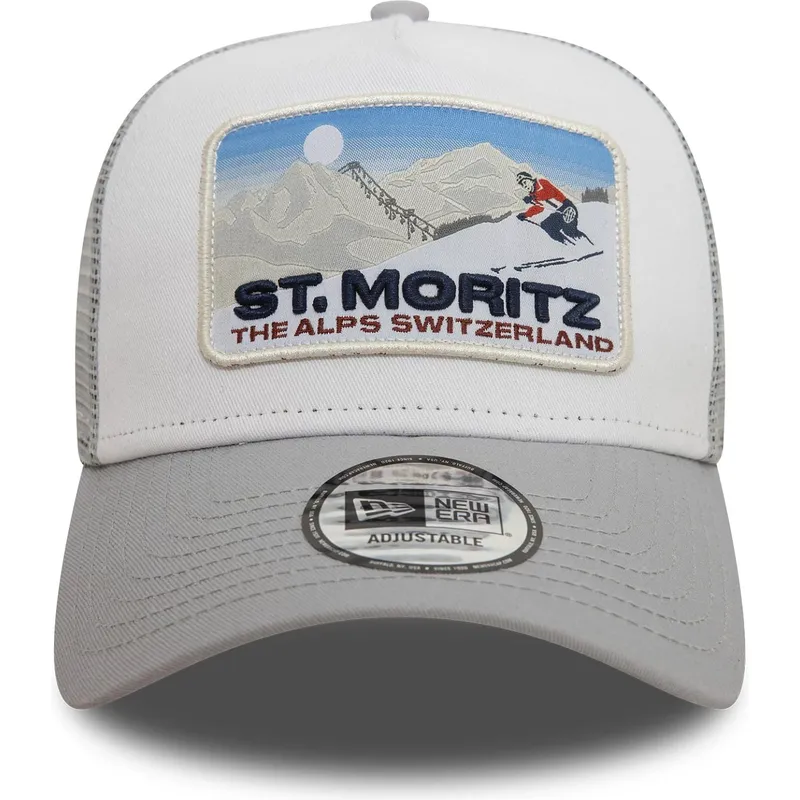 cepur-izliekta-truckeris-peleks-snapback-a-frame-ski-patch-no-st-moritz-ciudades-y-playas-no-new-era