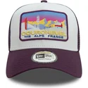 cepur-izliekta-truckeris-violets-snapback-a-frame-ski-patch-no-courchevel-ciudades-y-playas-no-new-era