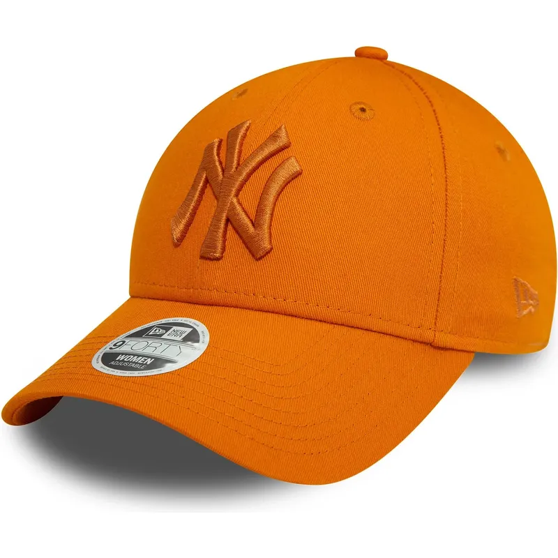 cepur-izliekta-oranzs-regulejams-9forty-league-essential-no-new-york-yankees-mlb-no-new-era