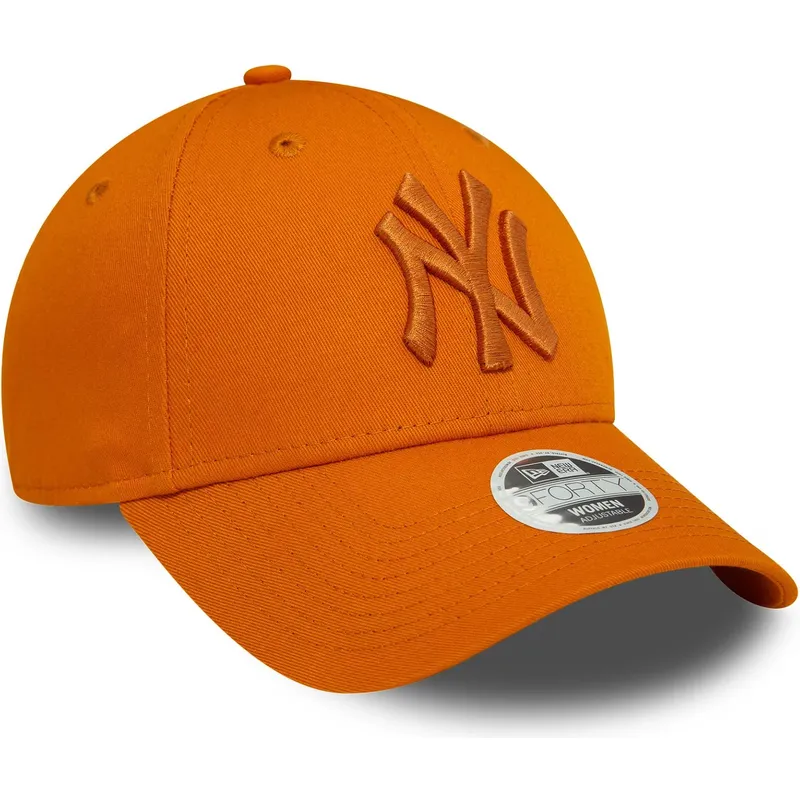 cepur-izliekta-oranzs-regulejams-9forty-league-essential-no-new-york-yankees-mlb-no-new-era