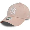cap-izliekta-pink-adjustable-strap-9forty-glitter-no-new-york-yankees-mlb-no-new-era