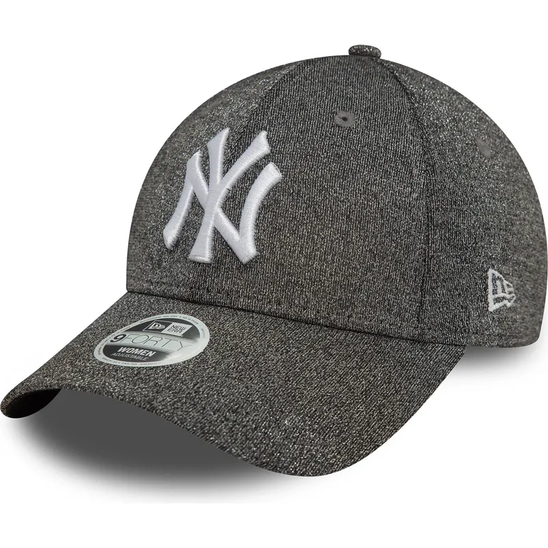 cepur-izliekta-melns-regulejams-9forty-glitter-no-new-york-yankees-mlb-no-new-era