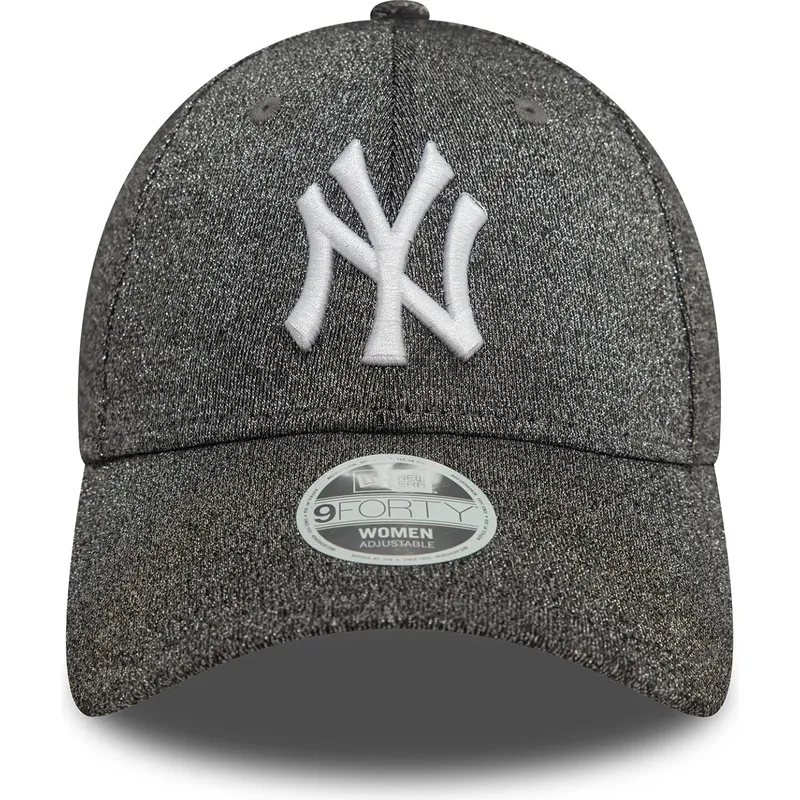 cepur-izliekta-melns-regulejams-9forty-glitter-no-new-york-yankees-mlb-no-new-era