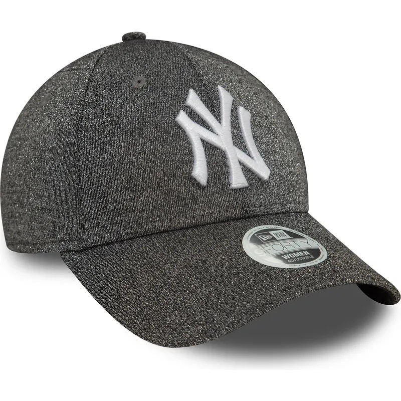 cepur-izliekta-melns-regulejams-9forty-glitter-no-new-york-yankees-mlb-no-new-era