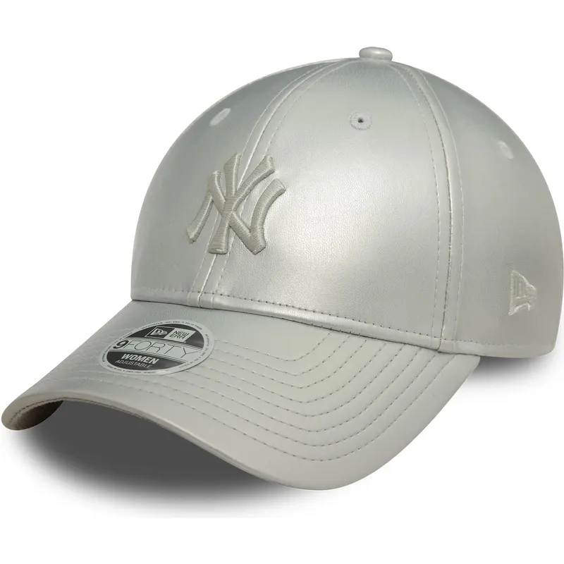 cepur-izliekta-peleks-regulejams-plateada-plateado-9forty-midi-pu-no-new-york-yankees-mlb-no-new-era