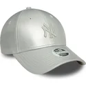 cepur-izliekta-peleks-regulejams-plateada-plateado-9forty-midi-pu-no-new-york-yankees-mlb-no-new-era